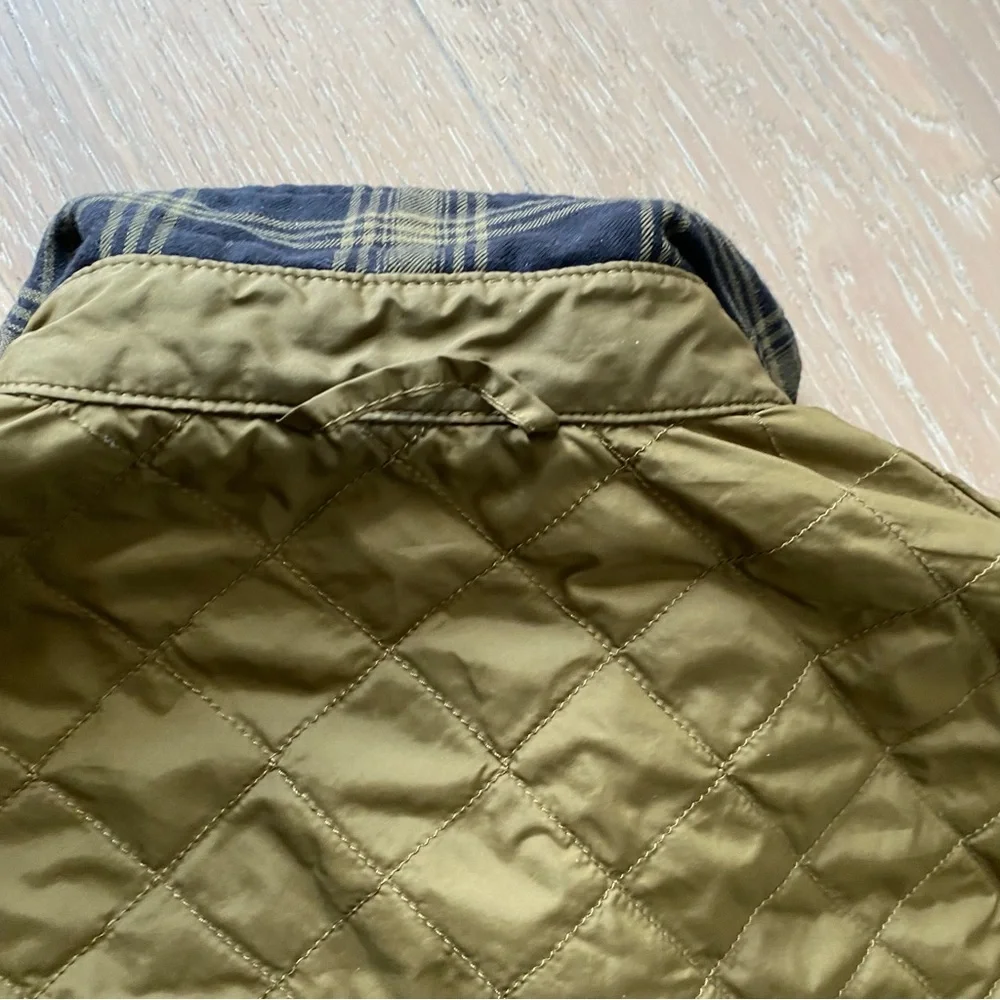The North Face Fort Point Insulated Flannel Shirt jacket green Small